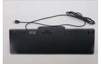 Lenovo 5D50U84790 AI Keyboard External, USB, Spanish LA, Black