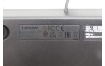 Lenovo 5D50U84800 AI Keyboard External, USB, Swiss French/German, Black
