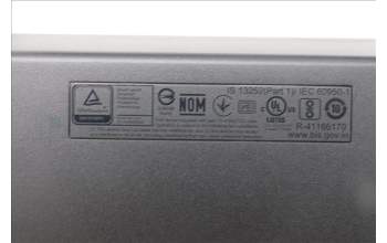 Lenovo 5D50U84805 AI Keyboard External, USB, US English Euro, Black