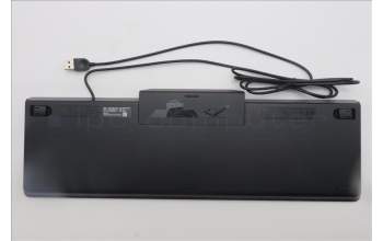 Lenovo 5D50U84812 AI Keyboard External, USB, Kazakhstan, Black