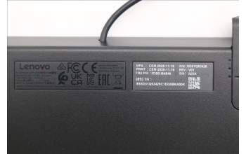 Lenovo 5D50U84846 Keyboard External, USB, Spanish, Luna Grey