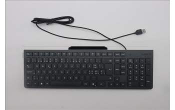 Lenovo 5D50U84848 Keyboard External, USB, Swiss French/German, Luna Grey