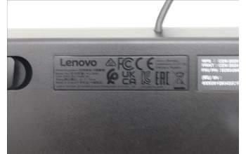 Lenovo 5D50U84852 Keyboard External, USB, UK English, Luna Grey