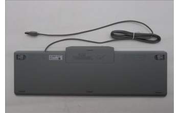 Lenovo 5D50U84901 Keyboard External, USB, US English Euro, Cloud Grey