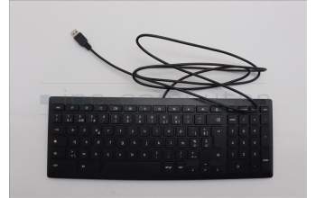 Lenovo 5D51J61963 Keyboard External,USB,Belgian,Black