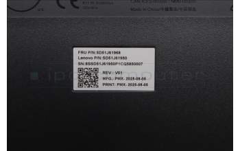 Lenovo 5D51J61968 Primax Chrome USB KB_Black US_EUR