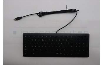Lenovo 5D51J61968 Primax Chrome USB KB_Black US_EUR