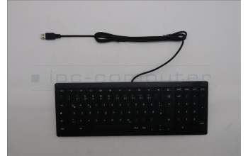 Lenovo 5D51J61970 Primax Chrome USB KB_Black German
