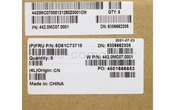 Lenovo 5D61C73715 Dummy Pen,Black,LX1