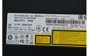 Lenovo 5DX0G15049 HLDS BP40N 9.5mm exter BD