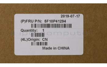 Lenovo 5F10P41294 Lüfter Lüfter L80WY W/MBMylar,StrainGaugeMylar