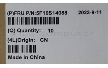 Lenovo 5F10S14088 Lüfter Lüfter C 82XF P28 FCN