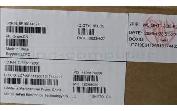 Lenovo 5F10S14097 Lüfter Lüfter L 21J8 L+R FORCECON