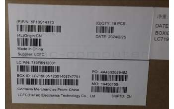 Lenovo 5F10S14173 FAN 83AC