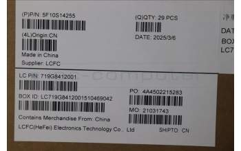 Lenovo 5F10S14255 Lüfter Lüfter L 83N3 AVC