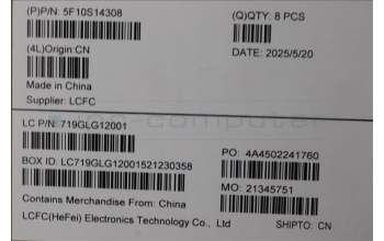 Lenovo 5F10S14308 Lüfter Lüfter L 83L0 AVC DIS AVC