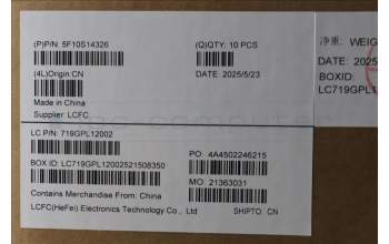 Lenovo 5F10S14326 FAN 83M0 THM