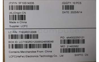 Lenovo 5F10S14335 Lüfter LüfterL 83F0 ROW_ASSY FCN