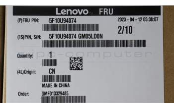 Lenovo 5F10U94074 Lüfter Rear System Lüfter
