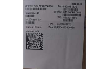 Lenovo 5F10Z58254 Lüfter FRU Lüfter_13W_AMD_75x73.5x4.7_Peak