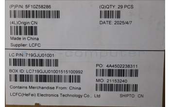 Lenovo 5F10Z58286 Lüfter FRU Lüfter Lüfter DC5V DELTA