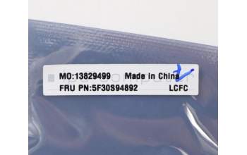 Lenovo 5F30S94892 FINGER_PRT FP BD L 81WA GREY