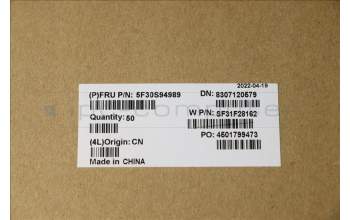 Lenovo 5F30S94989 FINGER_PRT FP BD W 82R9 CG