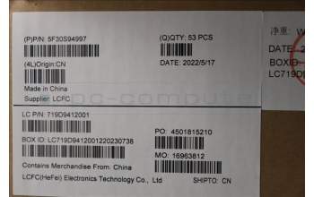 Lenovo 5F30S94997 FP BD L 82SF FP_POWER_BOTTON