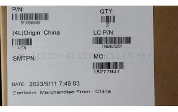 Lenovo 5F30S95040 FP BD L 82X6