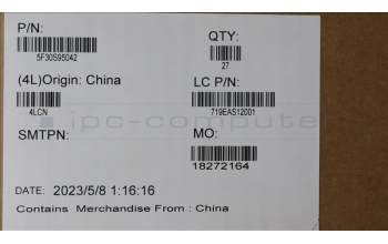 Lenovo 5F30S95042 FP BD L 82X9
