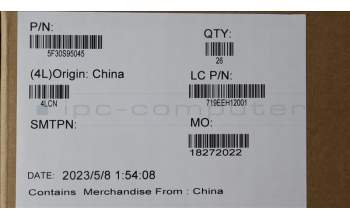 Lenovo 5F30S95045 FINGER_PRT FP BD L 83A2