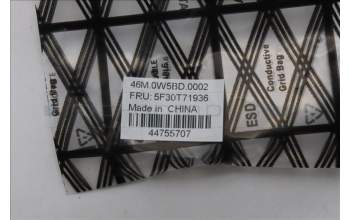 Lenovo 5F30T71936 FP BD W 21SH W/BTN AG