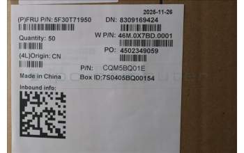 Lenovo 5F30T71950 FP BD W21V0 AG