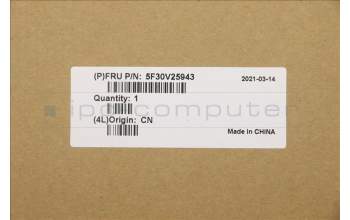 Lenovo 5F30V25943 FINGER_PRT FRU FPR CS21 3.79 MoC BK Slim