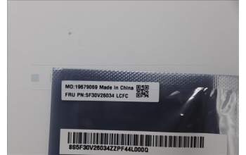 Lenovo 5F30V26034 FingerPrint CS24 30.65x14.19x 3.24 MoC Lightning Grey FOP Round Windows&Linux Synaptics solution