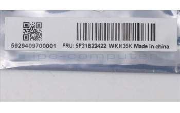 Lenovo 5F31B22422 FINGER_PRT FP BD C 82FN w/FFC