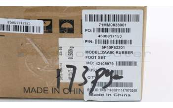 Lenovo 5F40F63301 FOOT Rubber Foot C A540