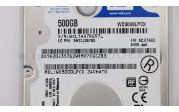 Lenovo 5H20J35762 WD WD5000LPCX-24VHAT0 7mm 5400rpm 500G