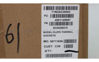 Lenovo 5H40Q96519 HEATSINK Heatsink C 81CU DIS