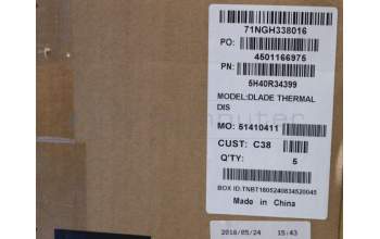 Lenovo 5H40R34399 Kühlkörper C 81H5 DIS AMD