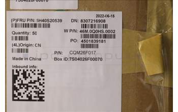 Lenovo 5H40S20539 Heatsink W 21AT KIPO