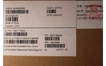 Lenovo 5H40S20562 Heatsink L 82SF UMA WEIHONG