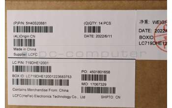 Lenovo 5H40S20681 Heatsink L 21EK AVC