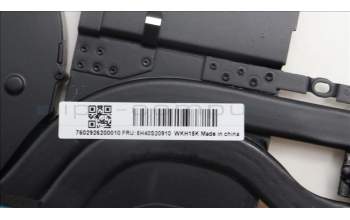 Lenovo 5H40S20910 Thermal Module 82XT FOFO P0X2