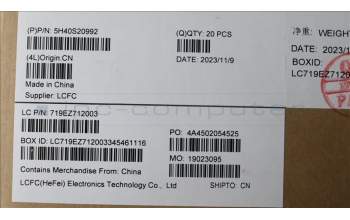 Lenovo 5H40S20992 HEATSINK L 83D4 UMA WEIHONG