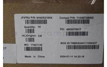 Lenovo 5H40S21004 Thermal 83FQ DG2_HY