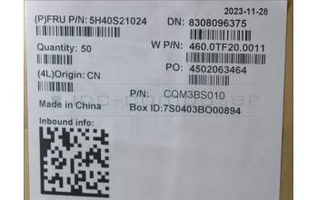 Lenovo 5H40S21024 Heatsink W21KH P28H45 KIPO Plus