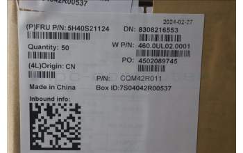 Lenovo 5H40S21124 Heatsink W 21MR HY H28