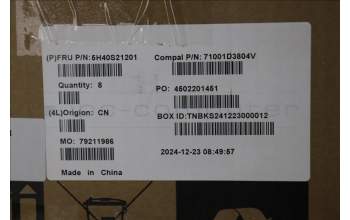 Lenovo 5H40S21201 Thermal module 83DG