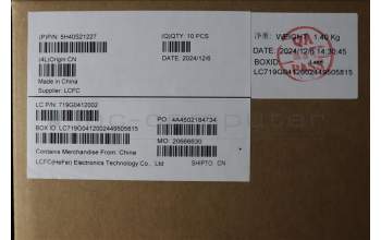 Lenovo 5H40S21227 HEATSINK L 83KA TAISOL